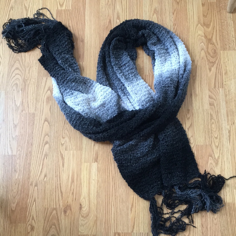 Handmade knit scarf